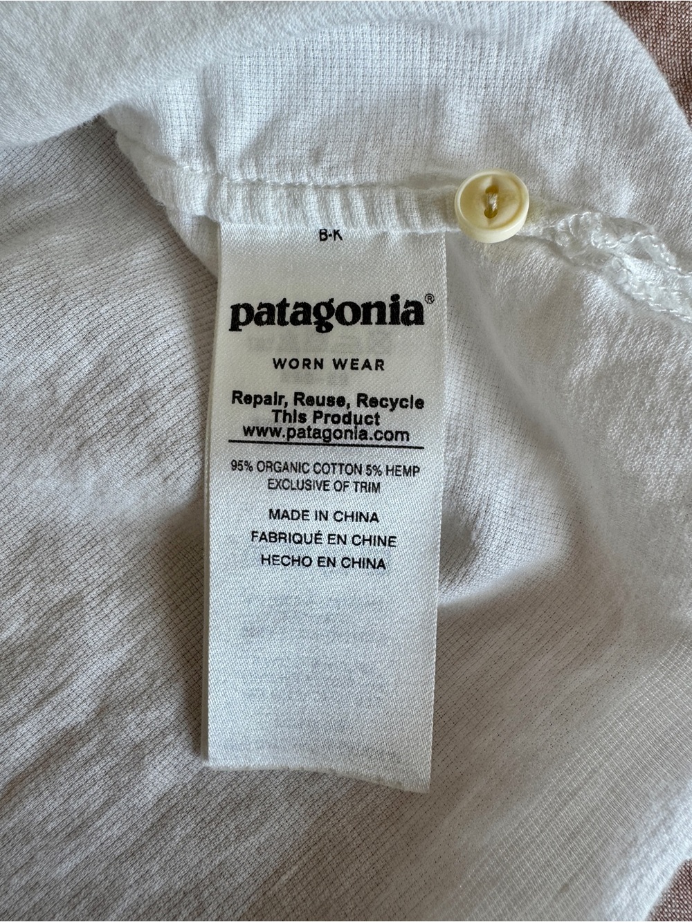 Patagonia White Long-Sleeve A/C Button Front Shirt - Picture 8 of 11